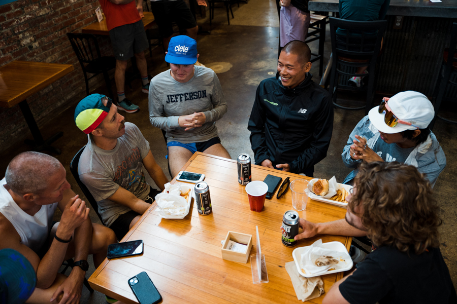 best running gear of 2022 burger and fries