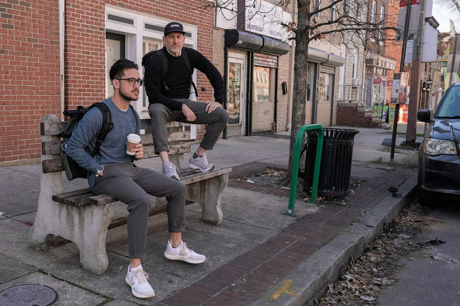 tracksmith rapid transit collection pants