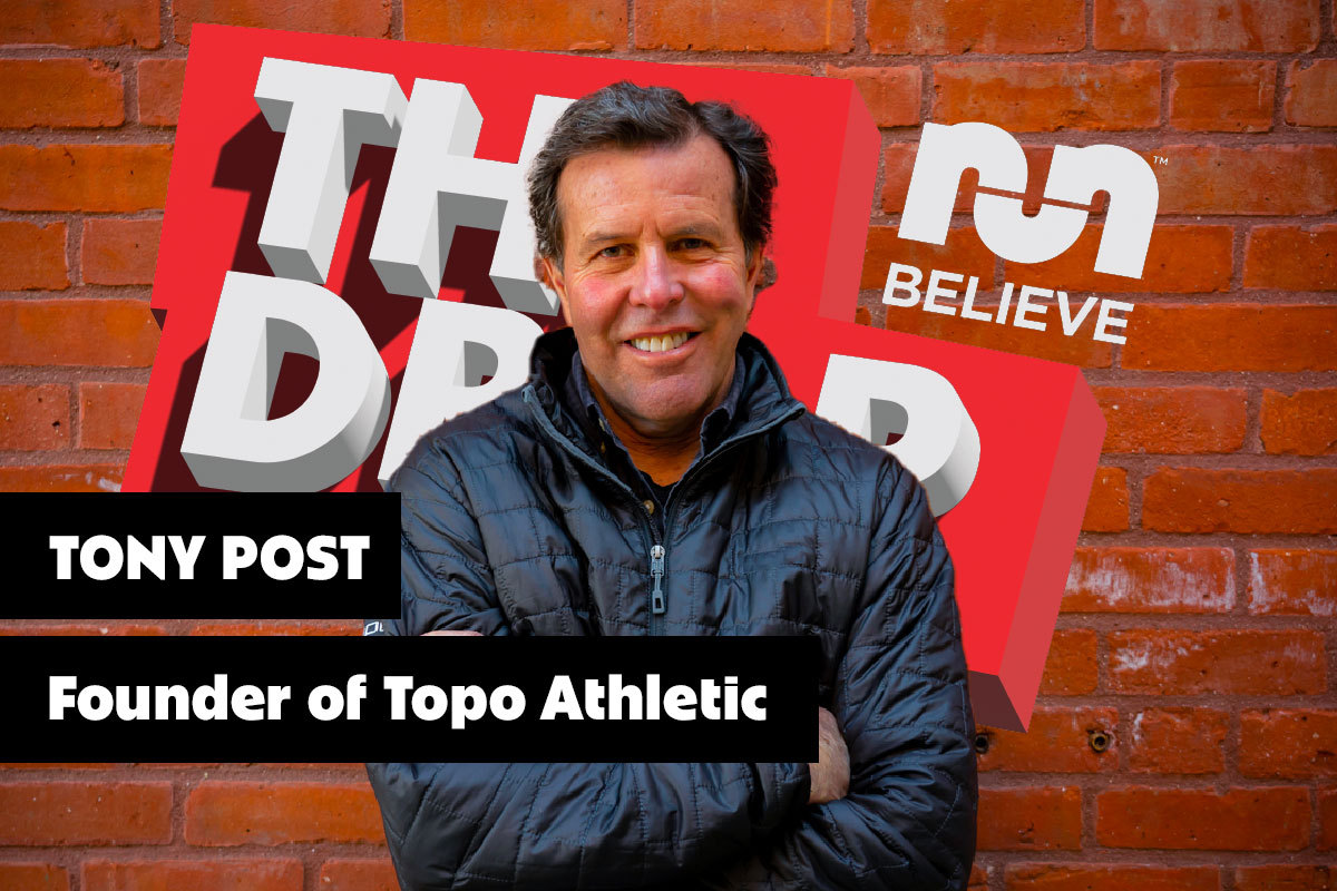 tony post, topo athletic