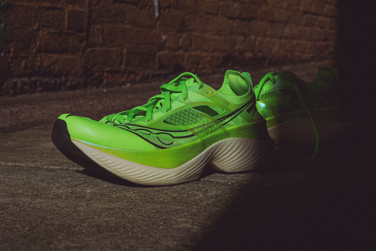 saucony endorphin elite - toe