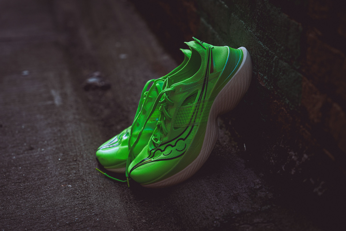 saucony endorphin elite - wall
