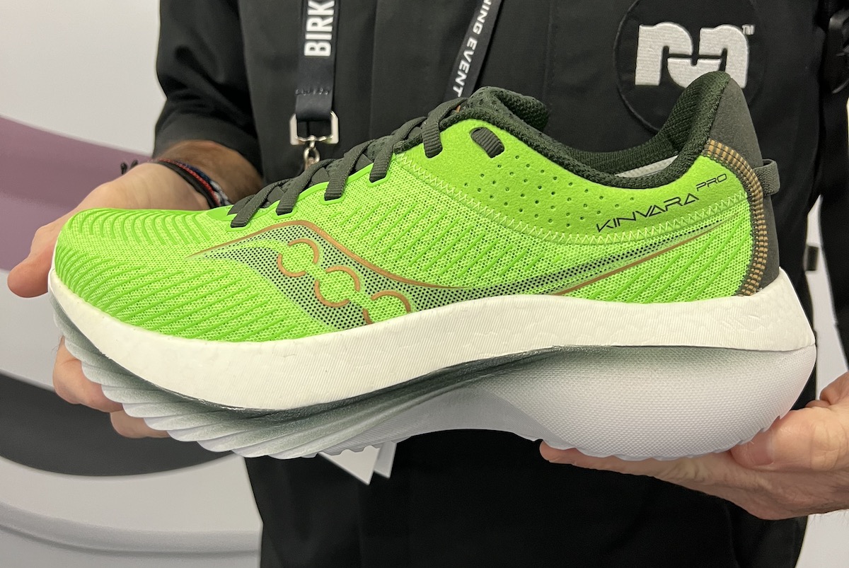 saucony kinvara pro - green