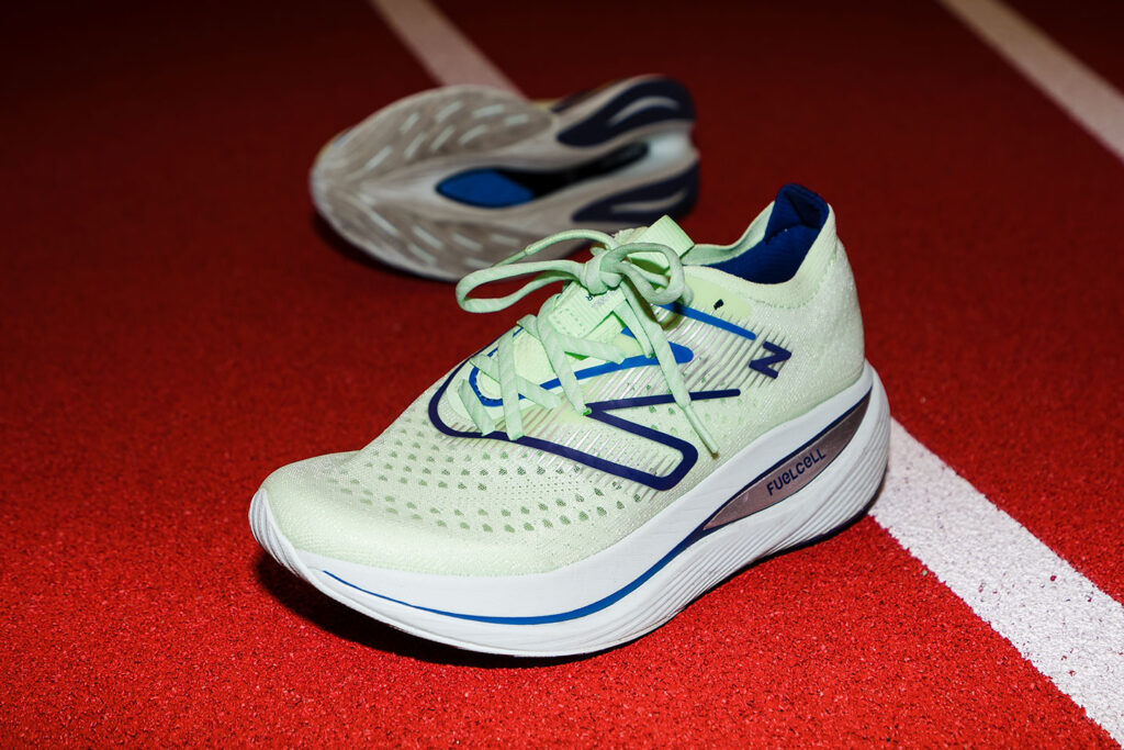 The New Balance SC Trainer on The Track at New Balance