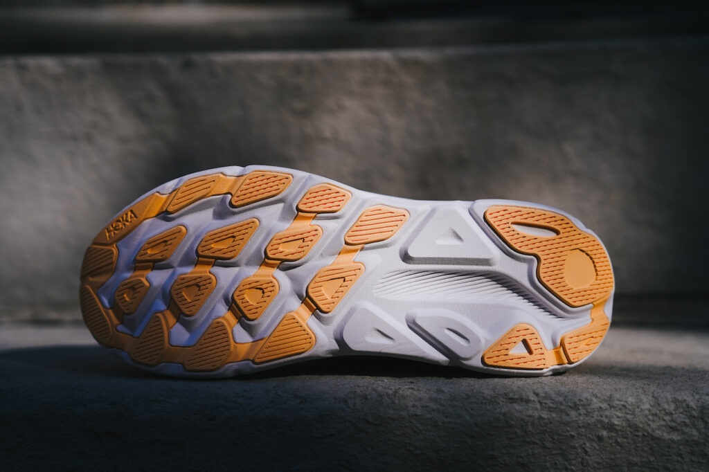 outsole of a hoka clifton 9