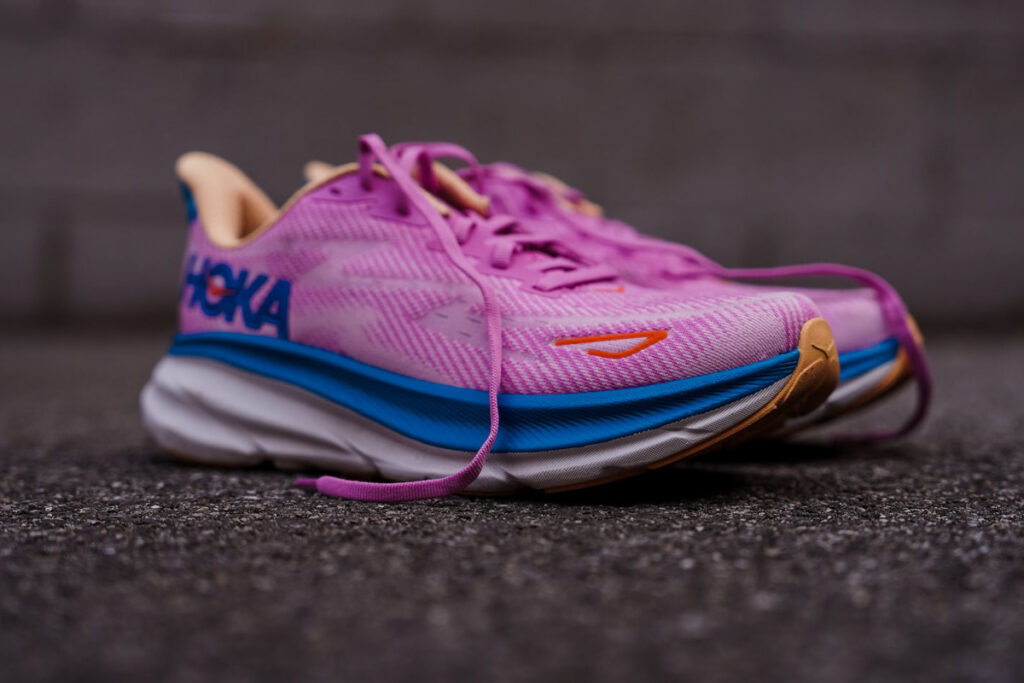 hoka clifton 9 toe