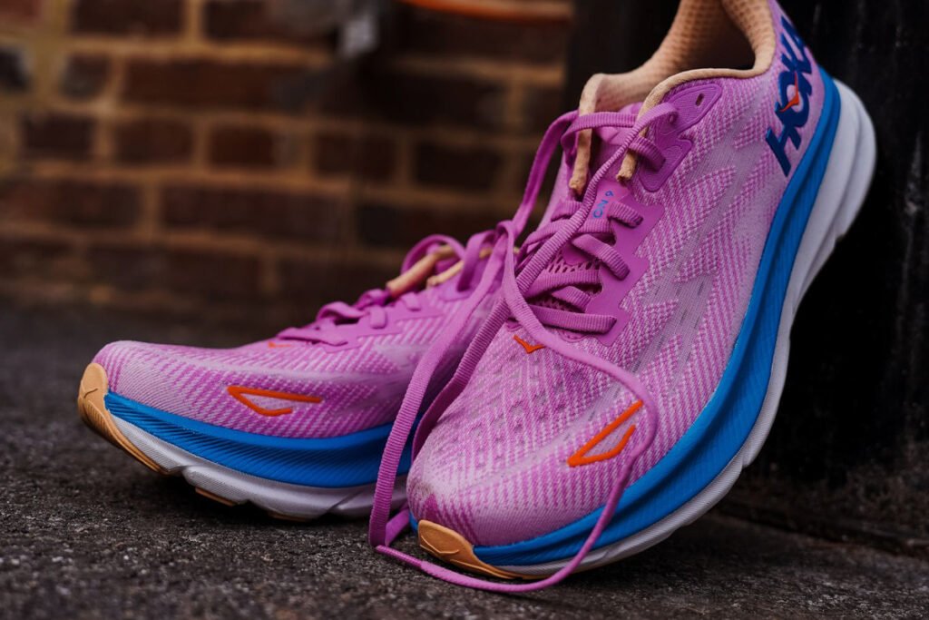 hoka clifton 9 upper