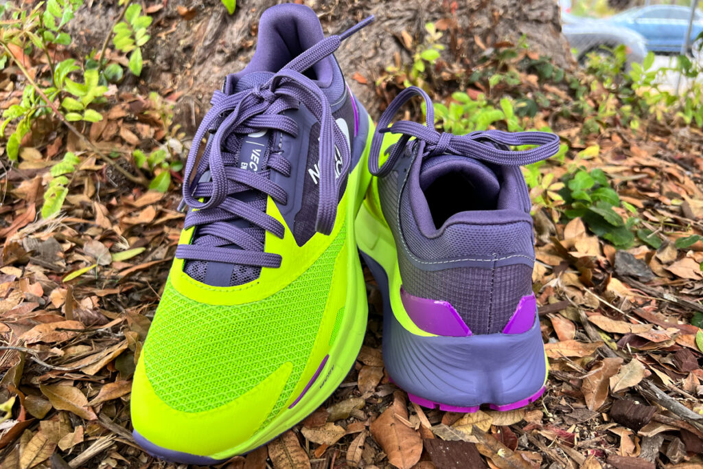 the north face vectiv enduris 3 heel and toe