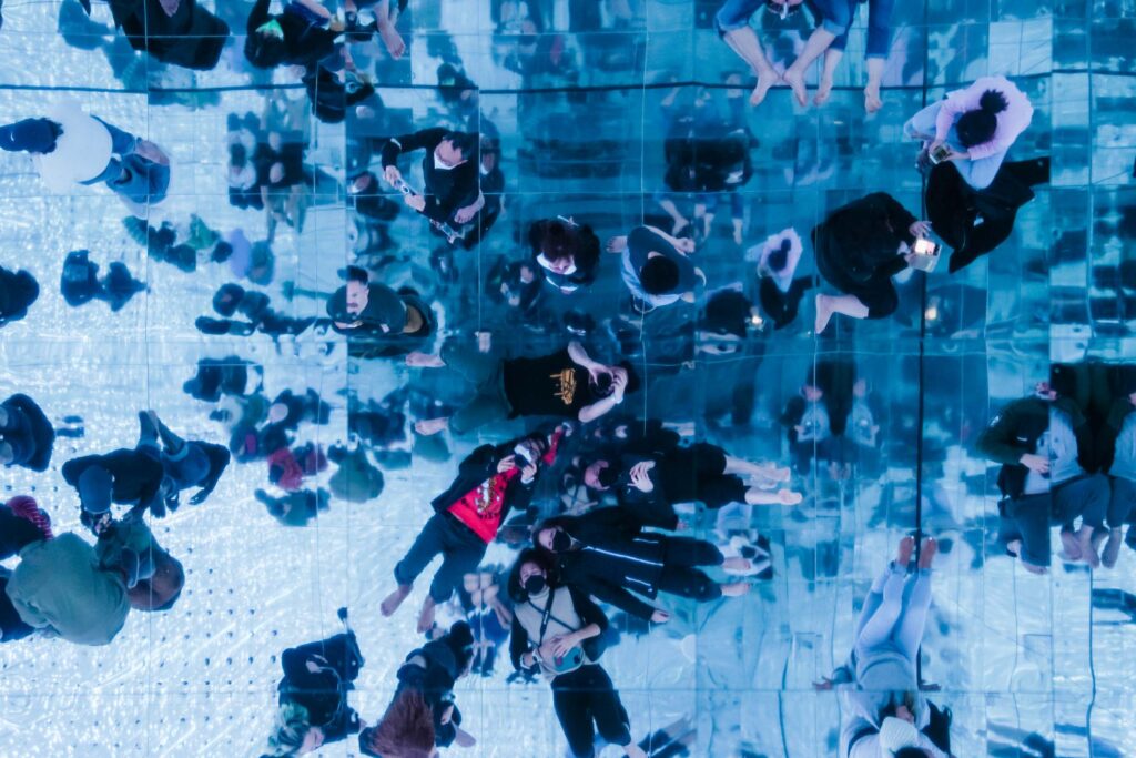 bitr at teamlab planets tokyo