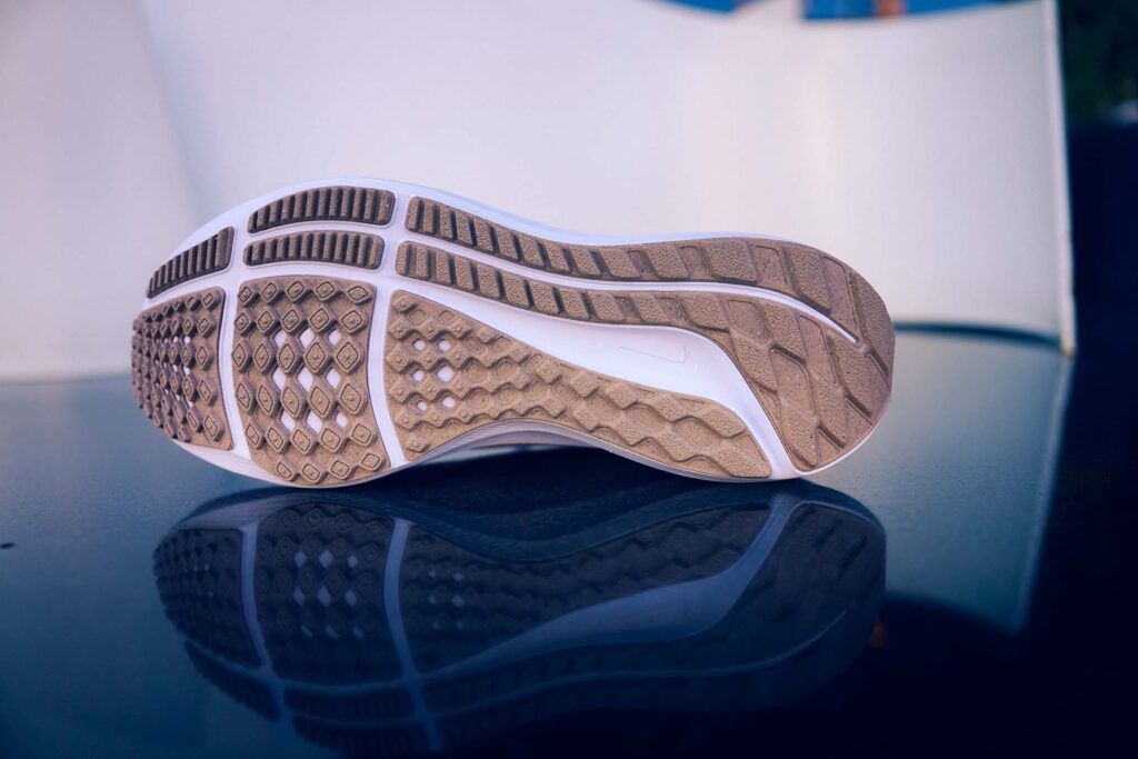 Outsole on the Nike Pegasus 40