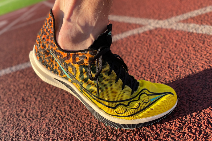 saucony endorphin cheetah upper