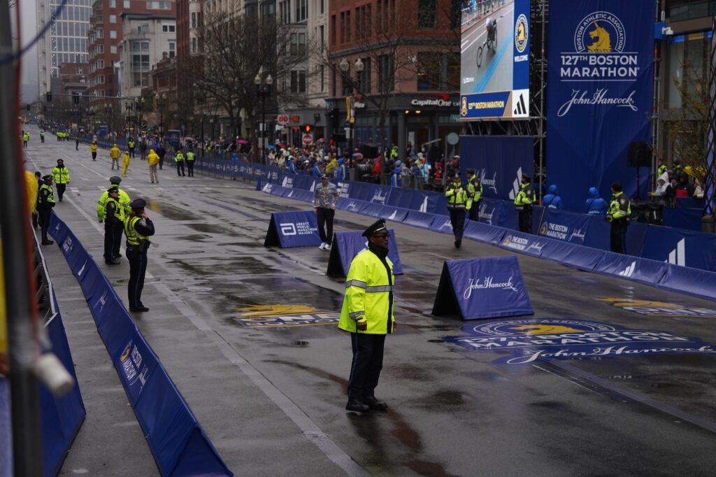 boston marathon finish line