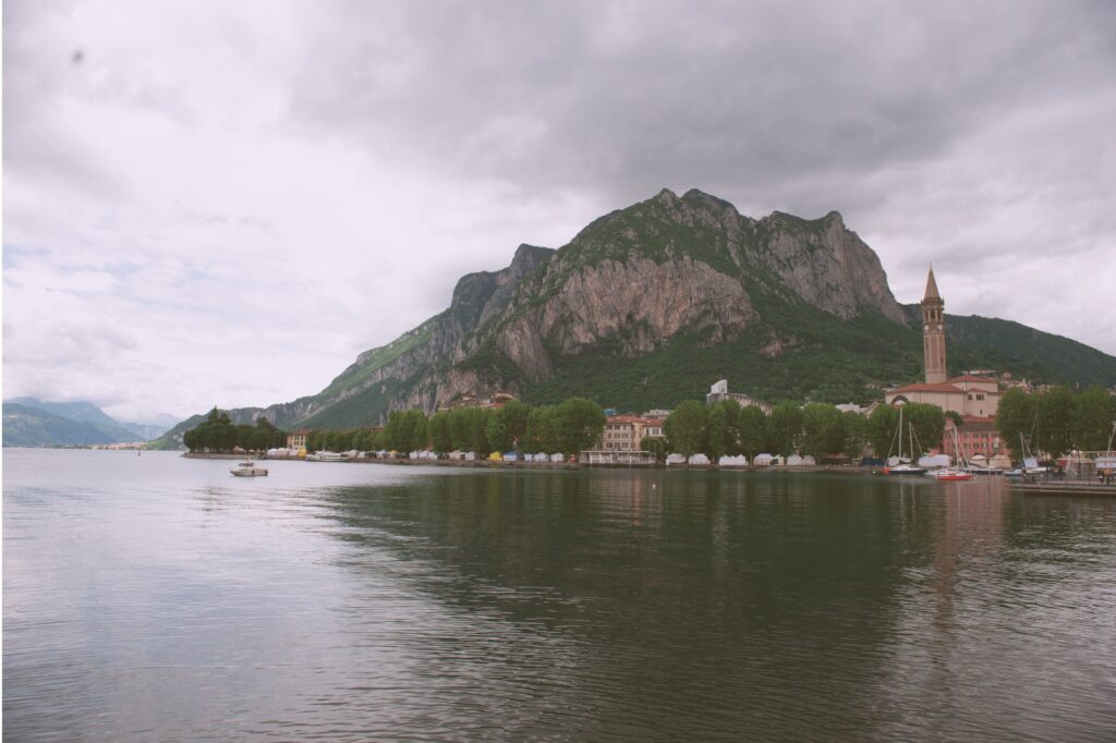View at lake como