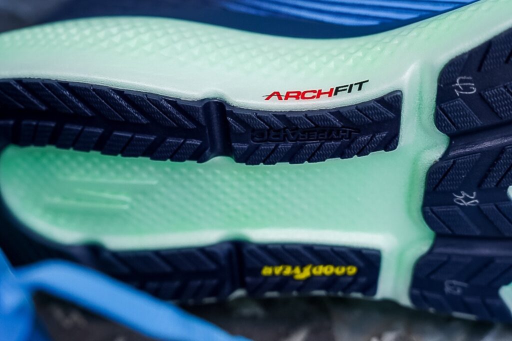 outsole rubber on skechers gorun ride 11
