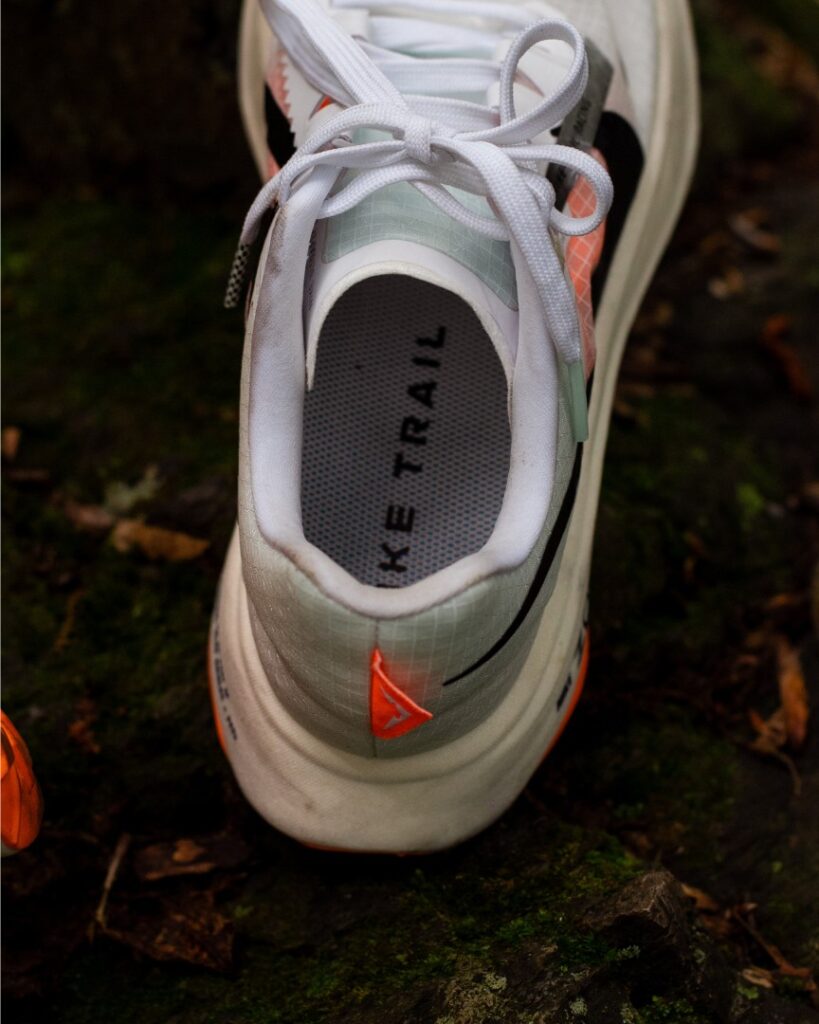 nike ultrafly - inside of shoe