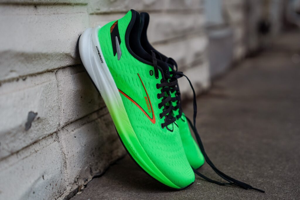 brooks hyperion - on wall
