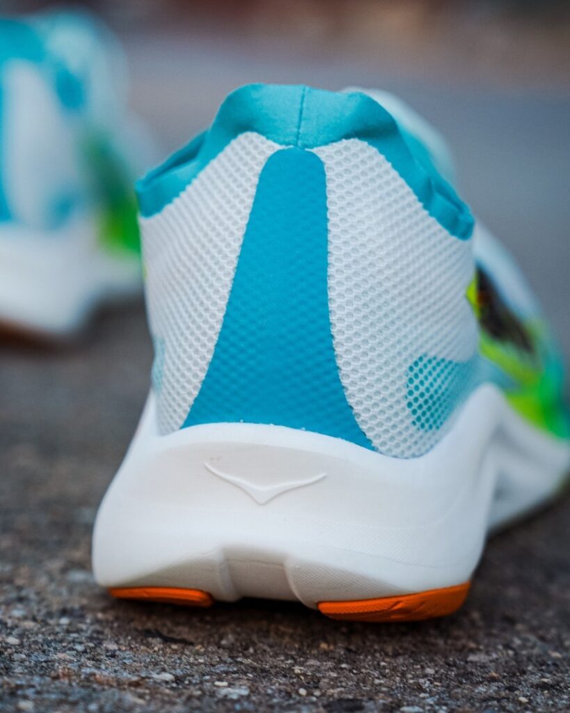 hoka cielo road - heel