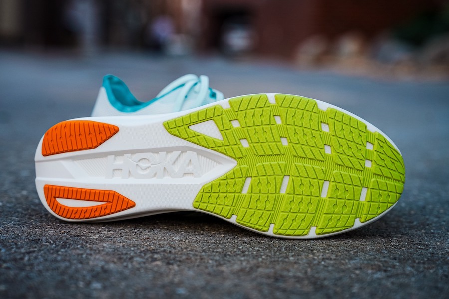 hoka cielo road - outsole