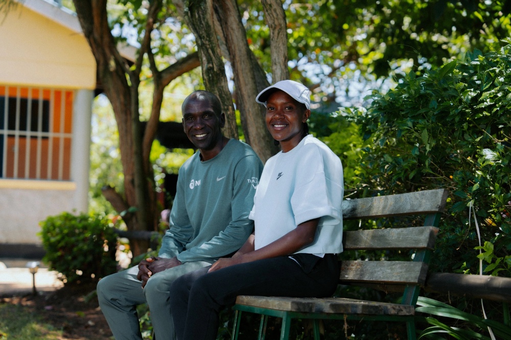 faith kipyegon - with kipchoge