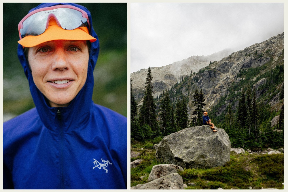 arcteryx event - reese and mountain