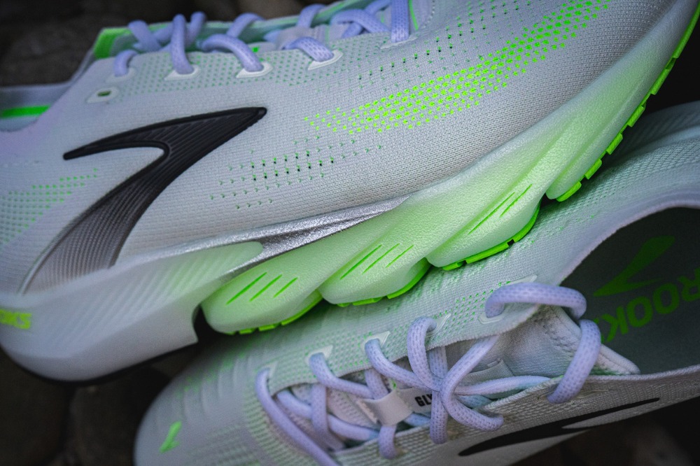 brooks glycerin flex - midsole side