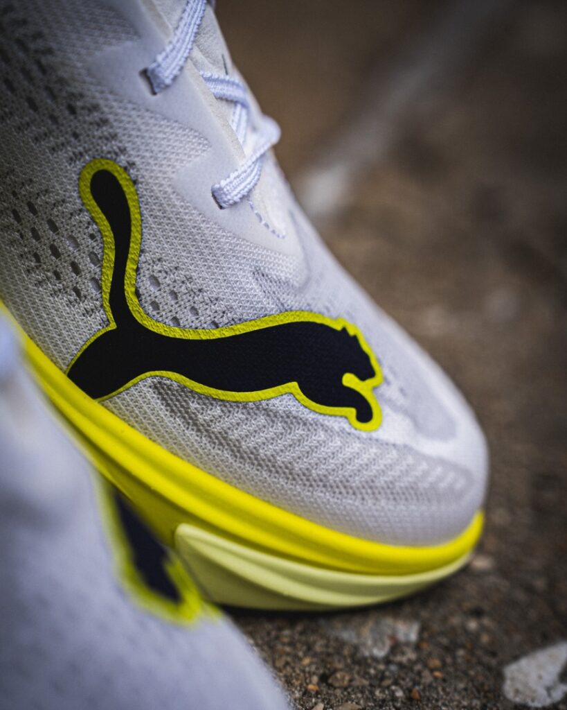 puma deviate nitro elite 4 - medial logo