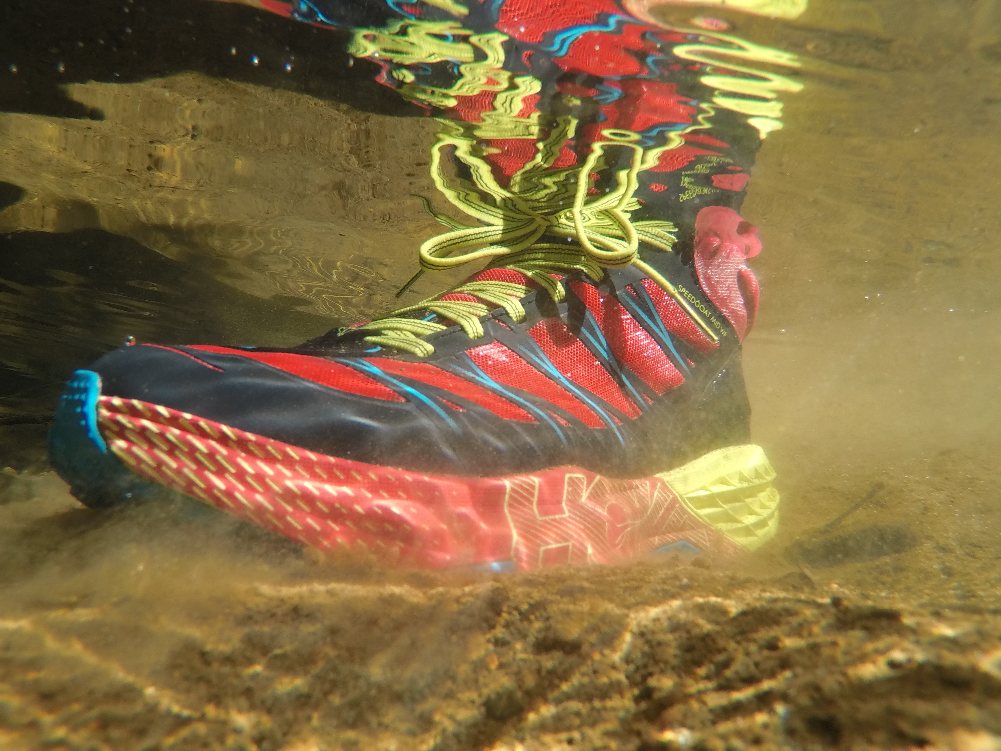 hoka waterproof running shoes