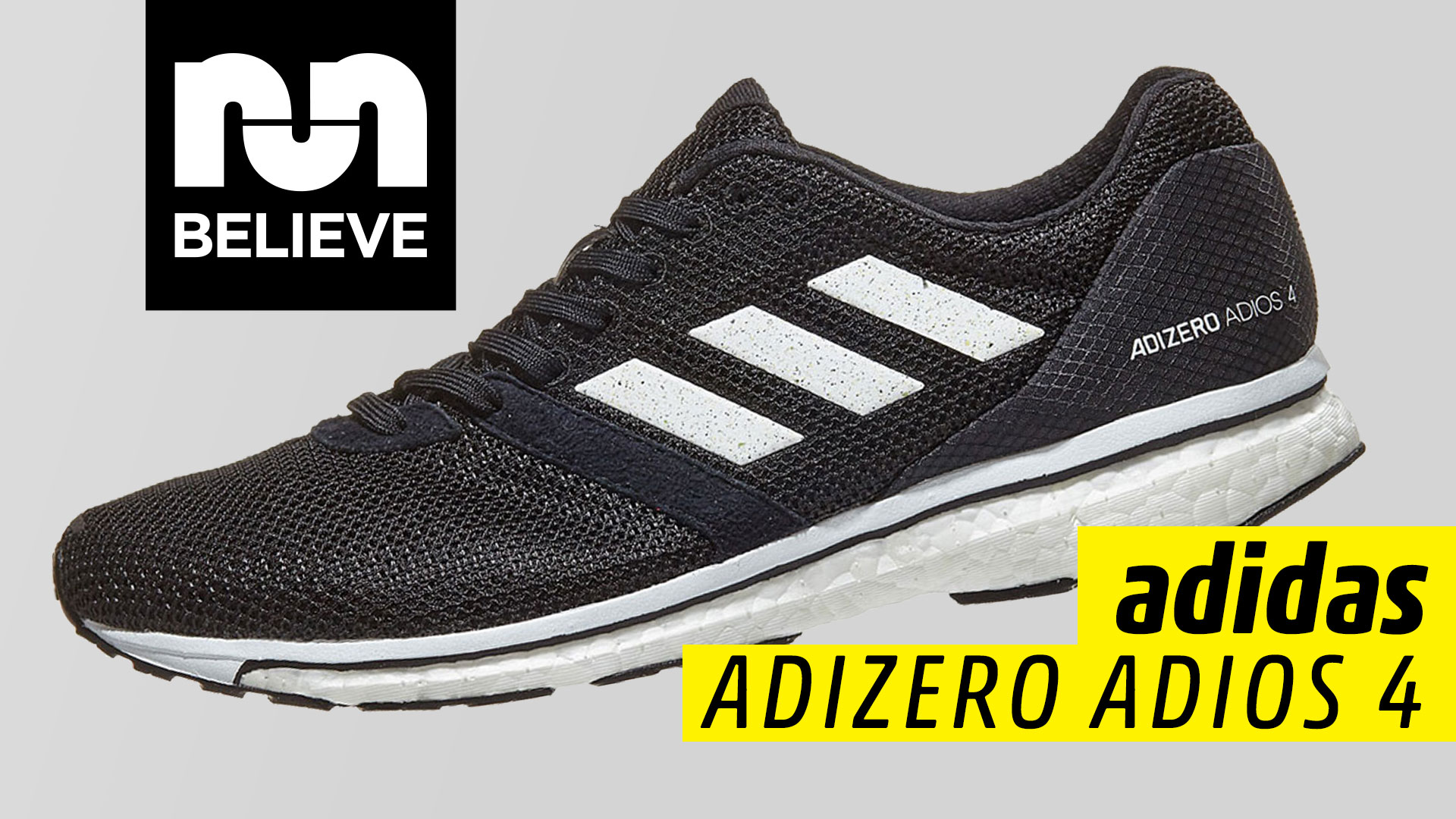 Adidas Adizero Adios 4 Video Review - Believe