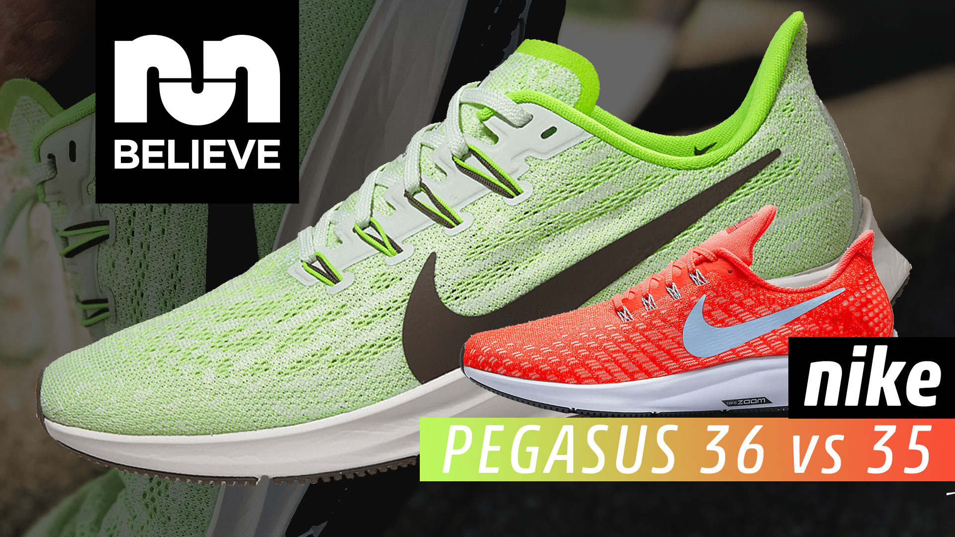 Nike Pegasus 36 vs Pegasus 35 Comparison Review » Believe in the Run