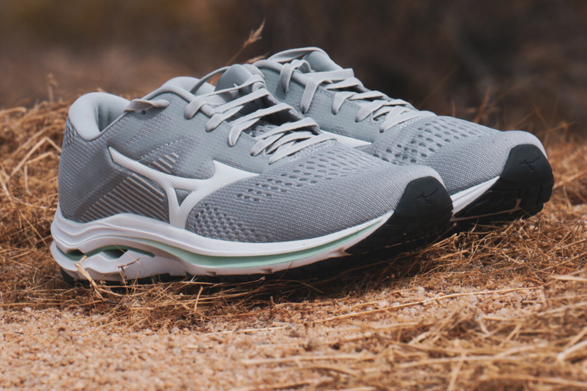 Mizuno wave rider 17 on sale grey