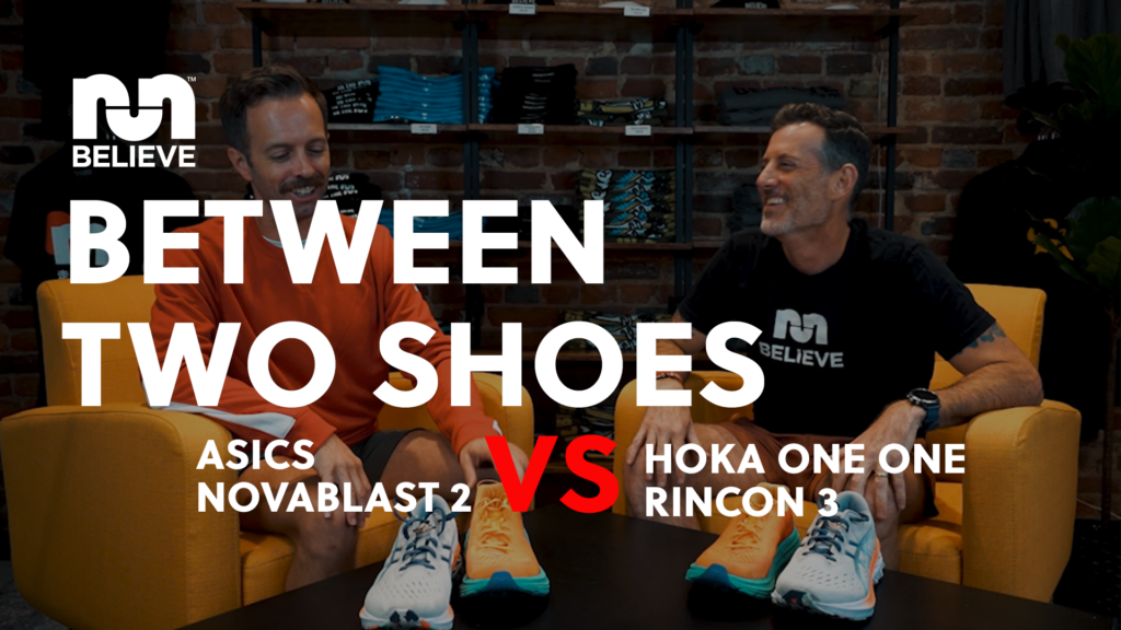 Between 2 shoes novablast 2 vs rincon 3
