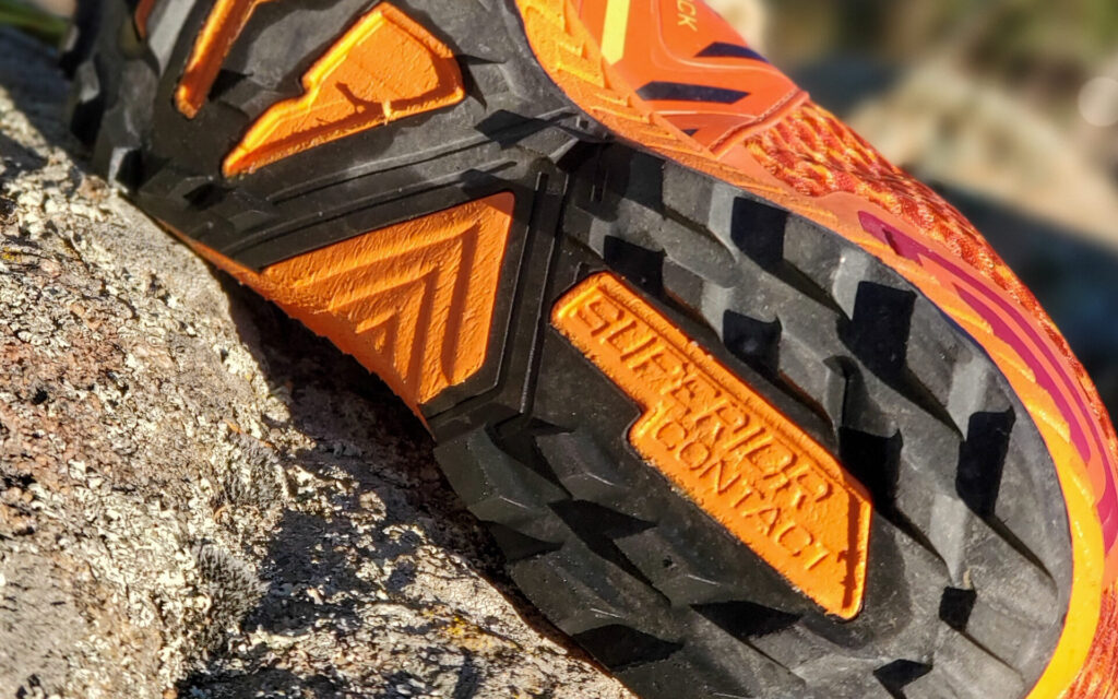 A close up image of the VJ Spark outsole