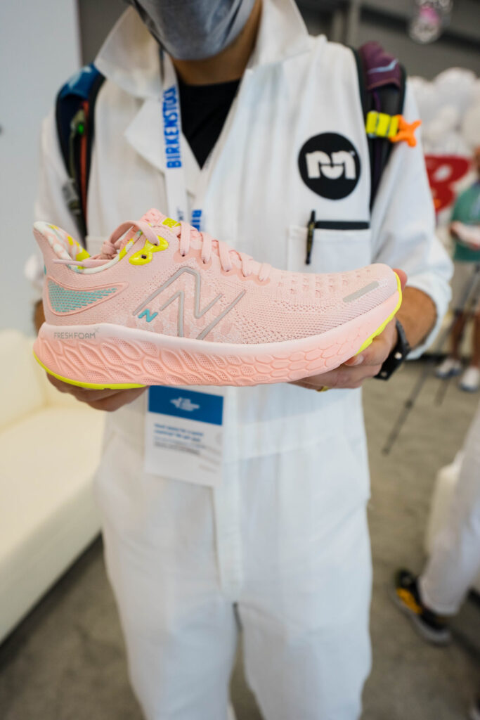 new balance 1080 at the running event