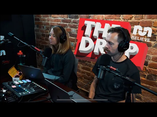 the drop podcast intro image