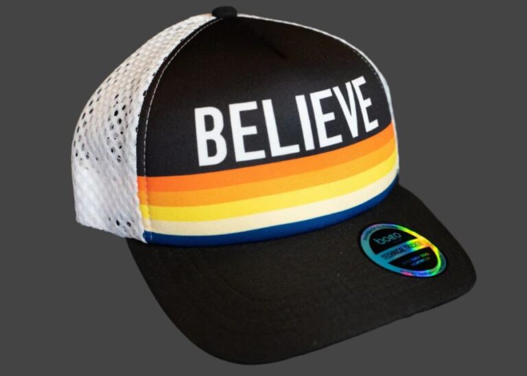 running hats boco trucker » Believe in the Run