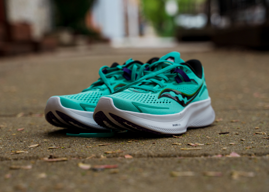 saucony ride 15 front angle