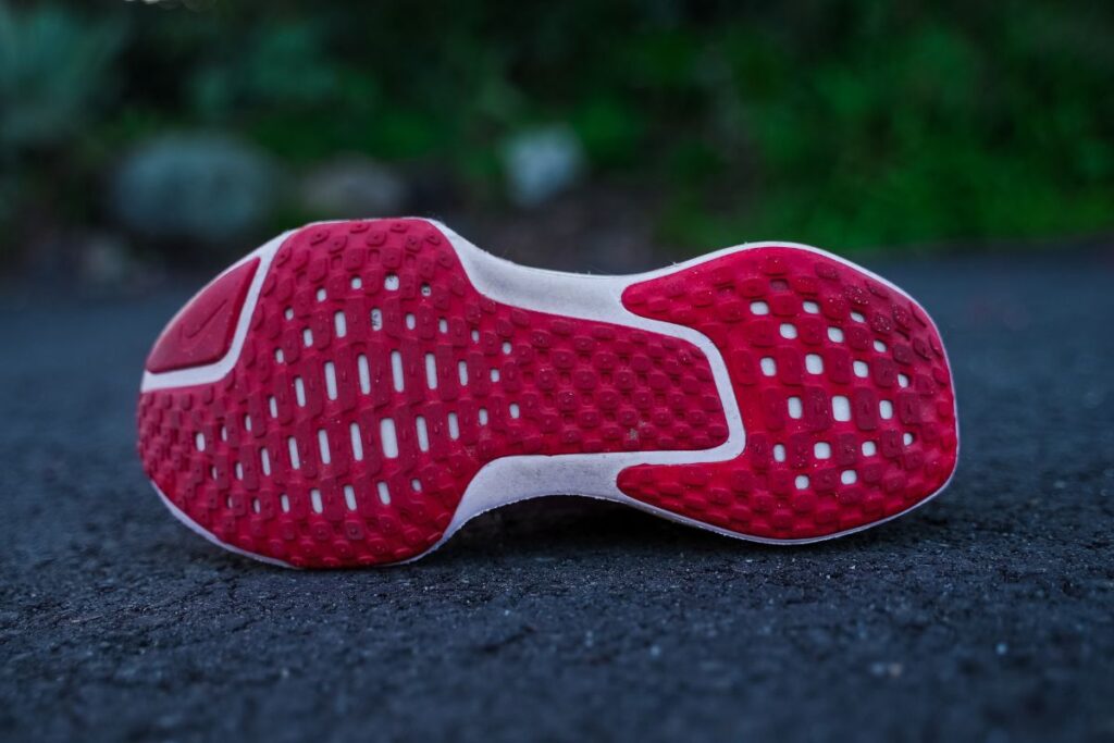 rubber outsole of nike zoomx invcinbible 3