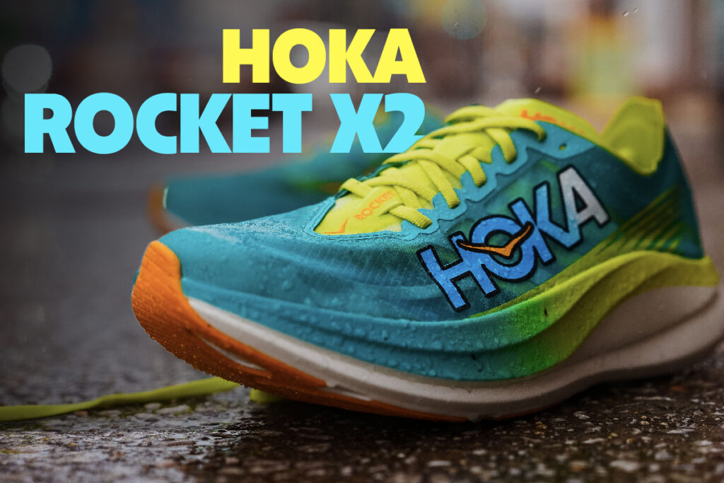 video cover for hoka rocket 2 shoe