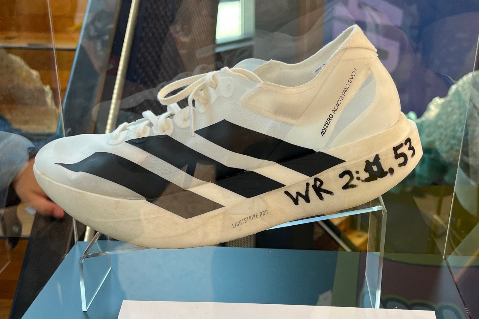 adidas evo 1 - Tigist Assefa berlin marathon shoe