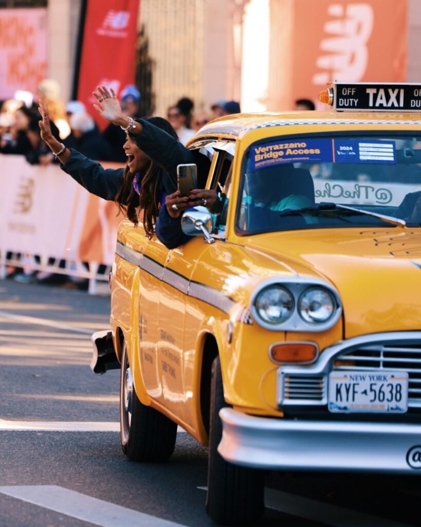 nyc marathon - grand marshal gabby thomas