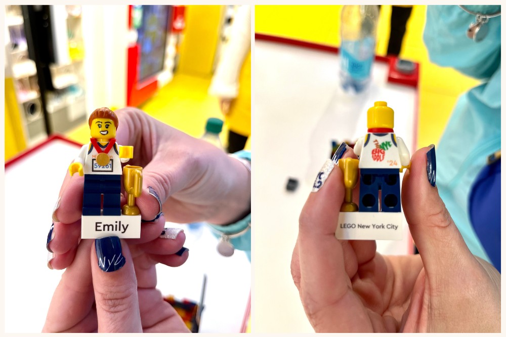 nyc marathon - lego man