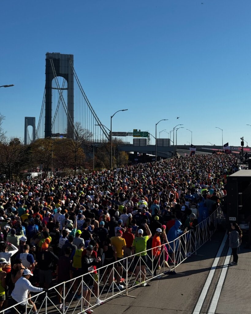 nyc marathon - start