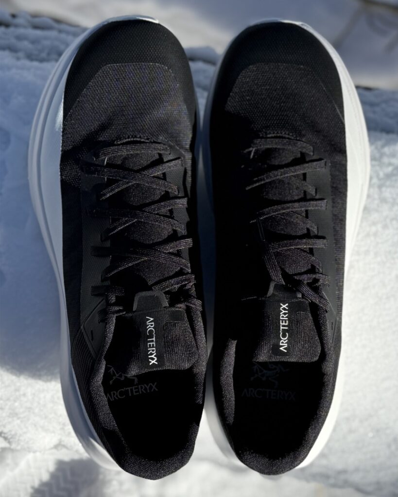 arcteryx norvan two in the shoe