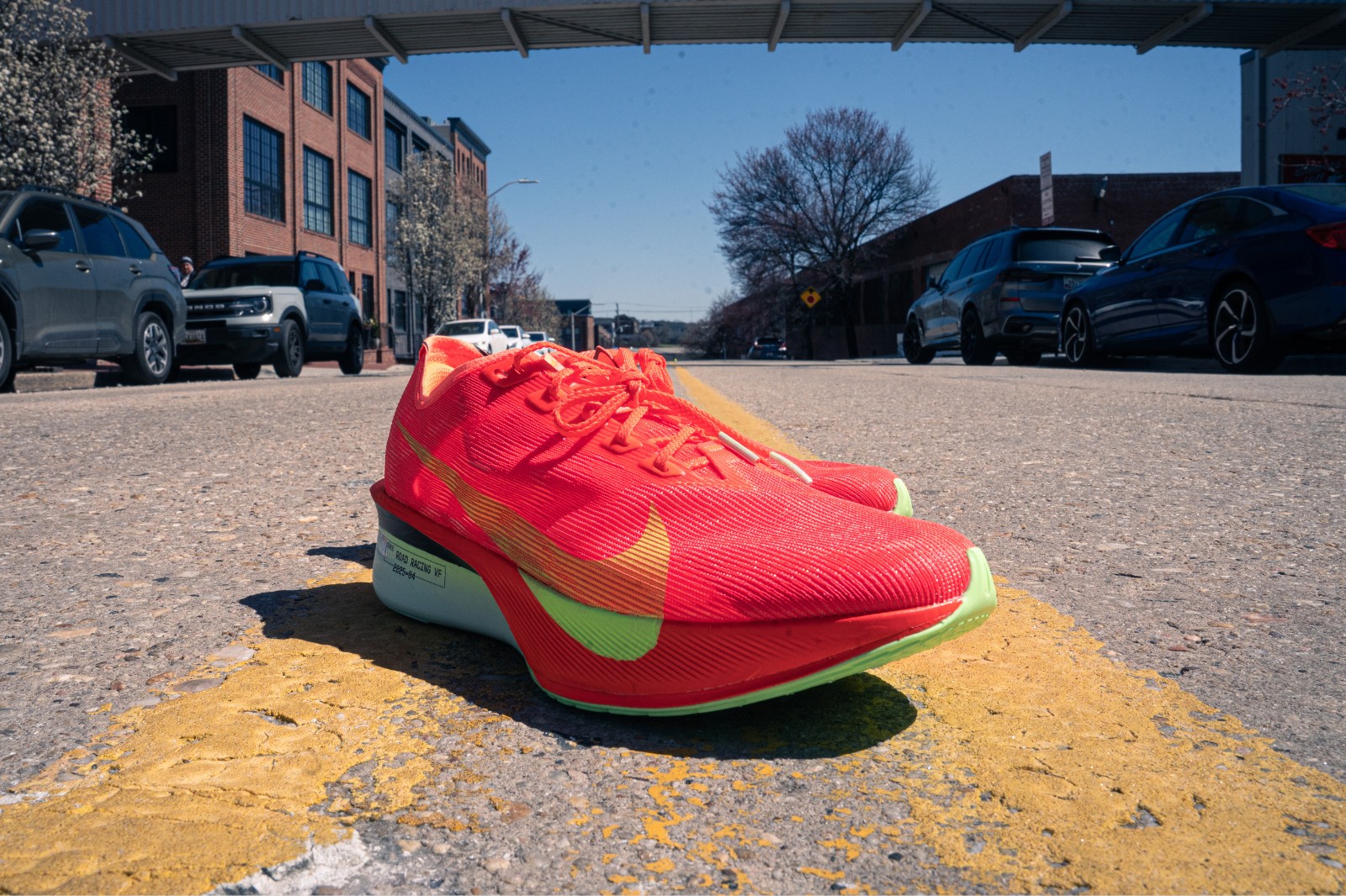 Nike Vaporfly 4 on sunny street