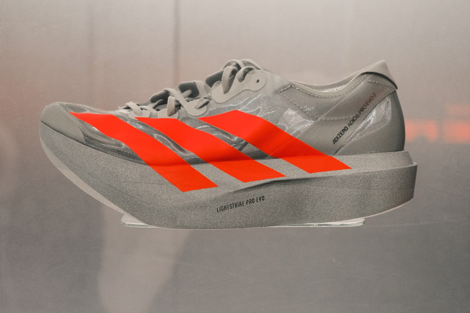 adidas adizero adios pro evo 2 - shoe on wall