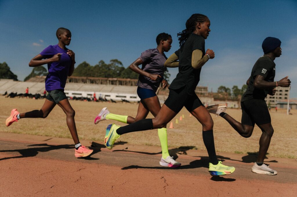 faith kipyegon - running
