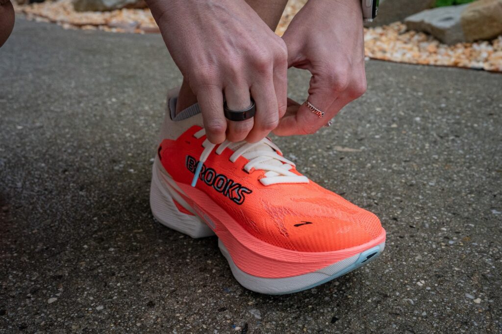 Brooks Hyperion Max 3 on foot