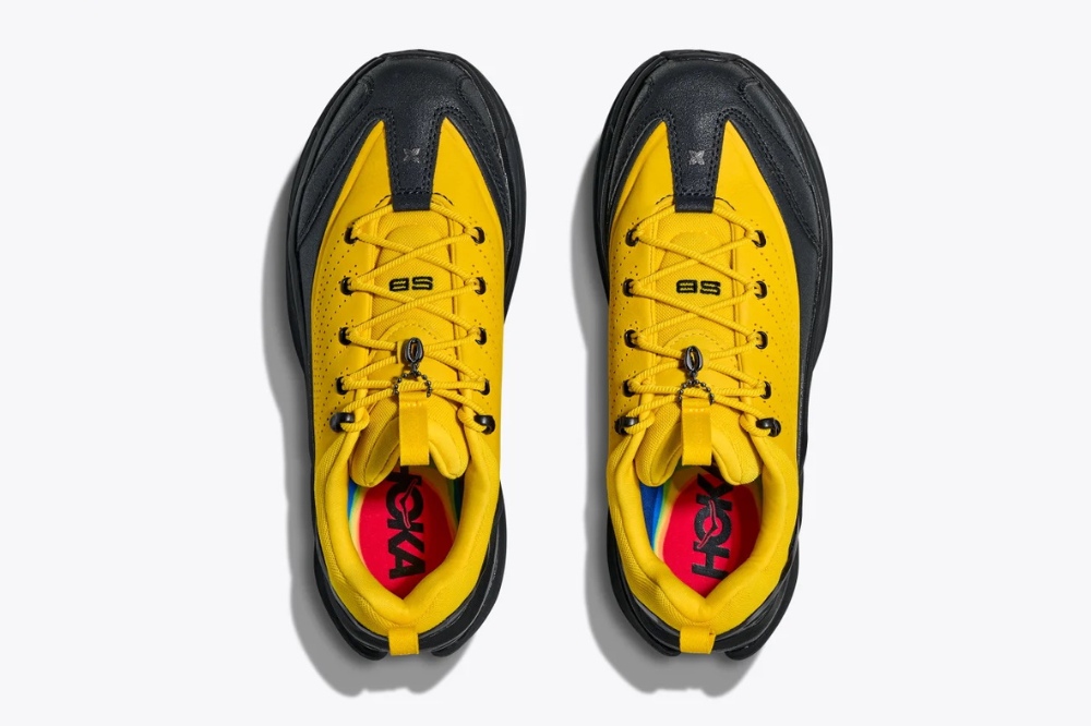 hoka x spencer badu - top view
