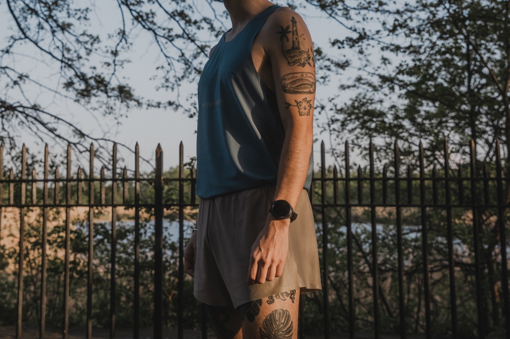 miler running - tattoos
