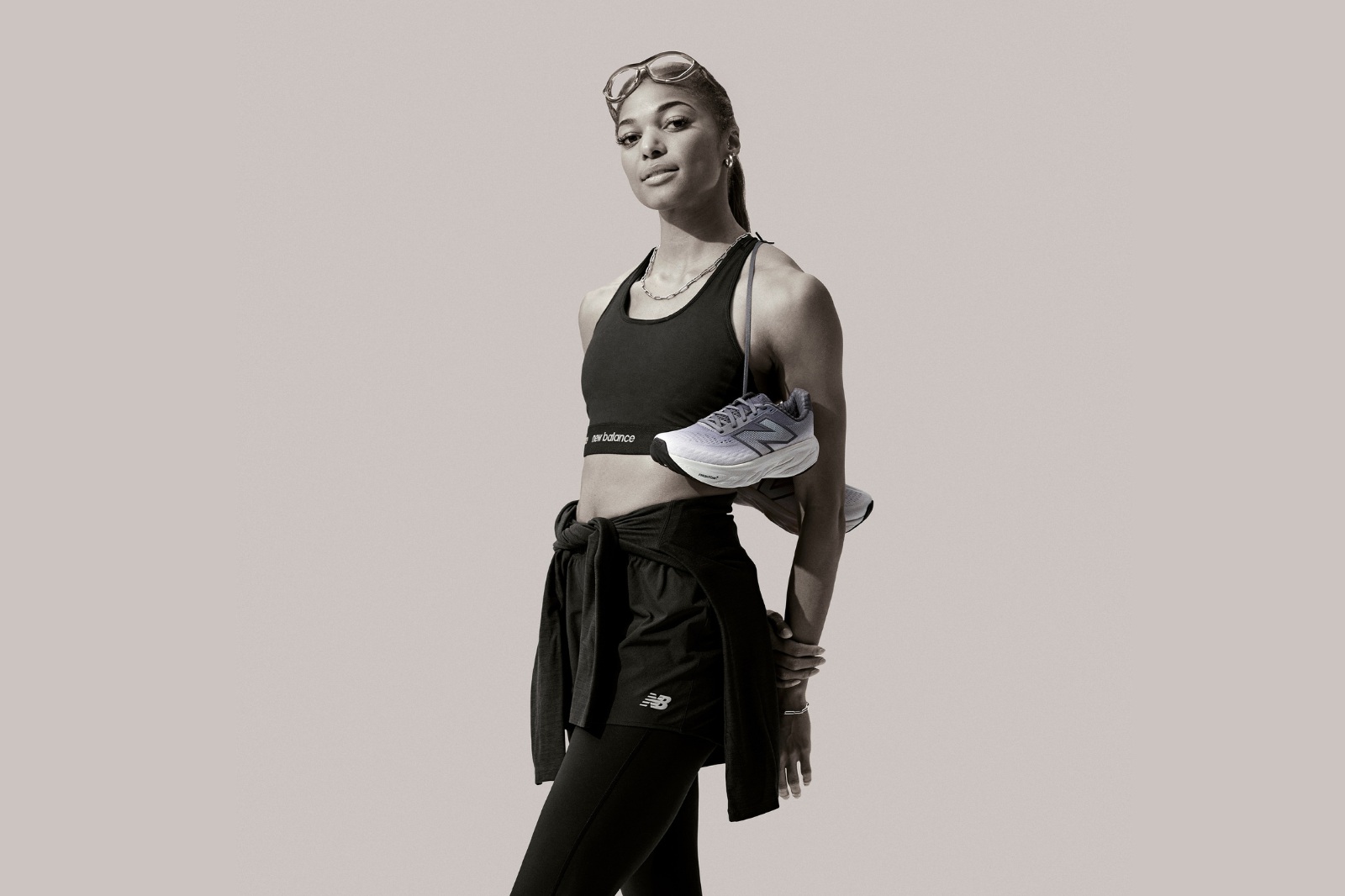 new balance grey days - gabby feature