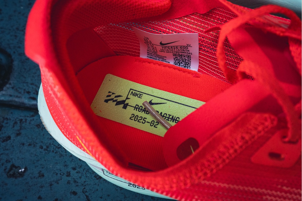 nike streakfly 2 - insole label